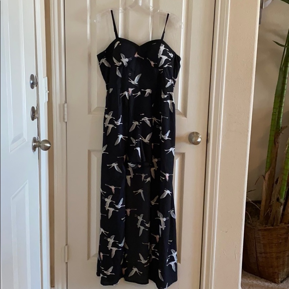 Black scrappy Hi/Lo shorts 253